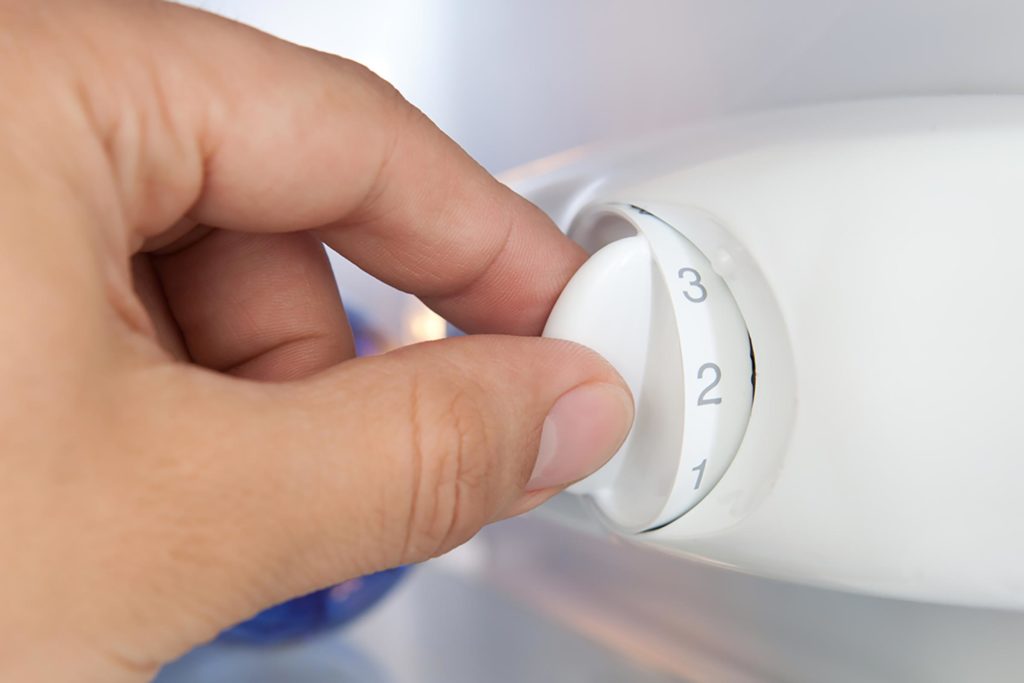 Refrigerator temperature control